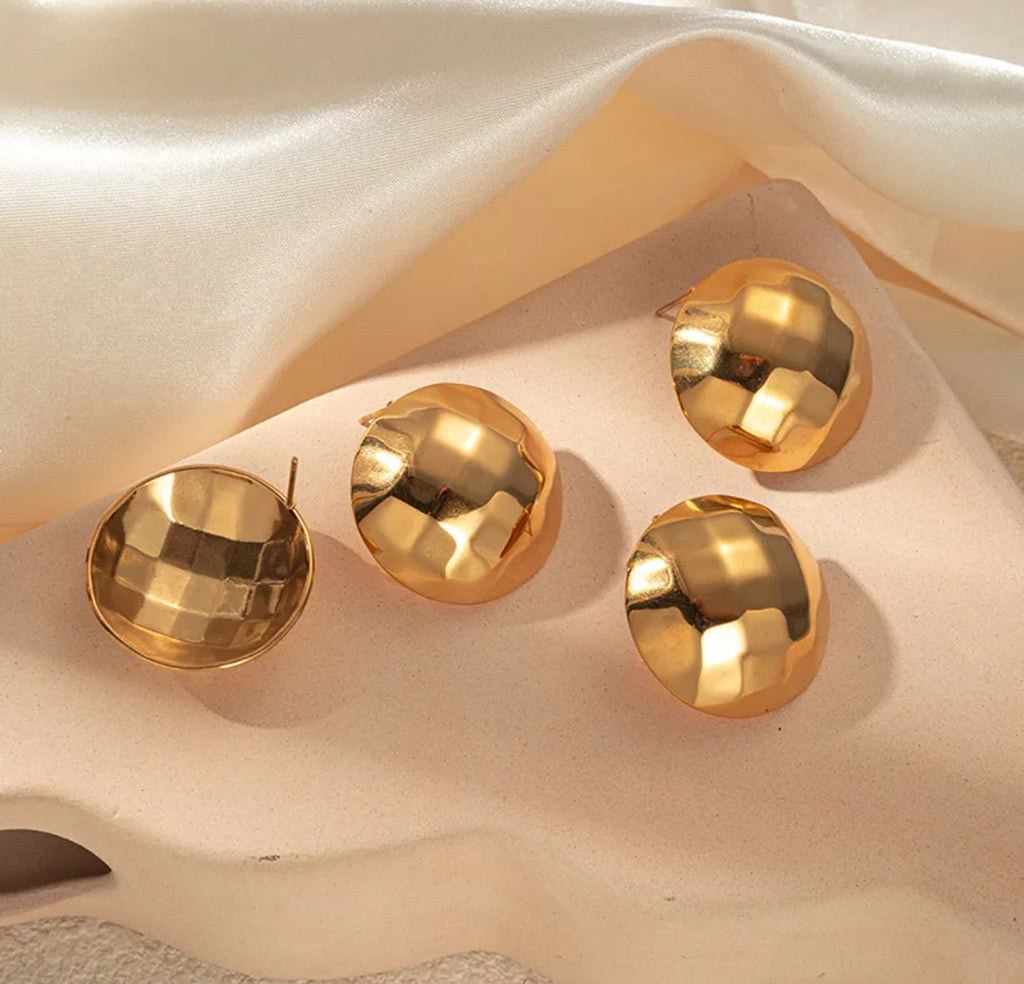 Cute As A Button Earrings