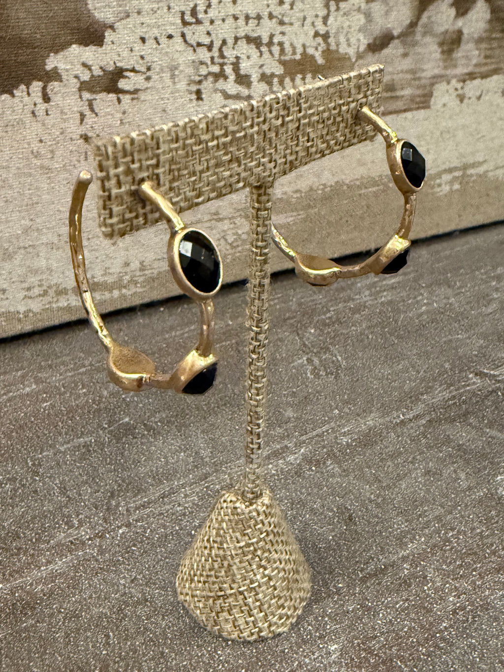 The Black Beauty Hoops