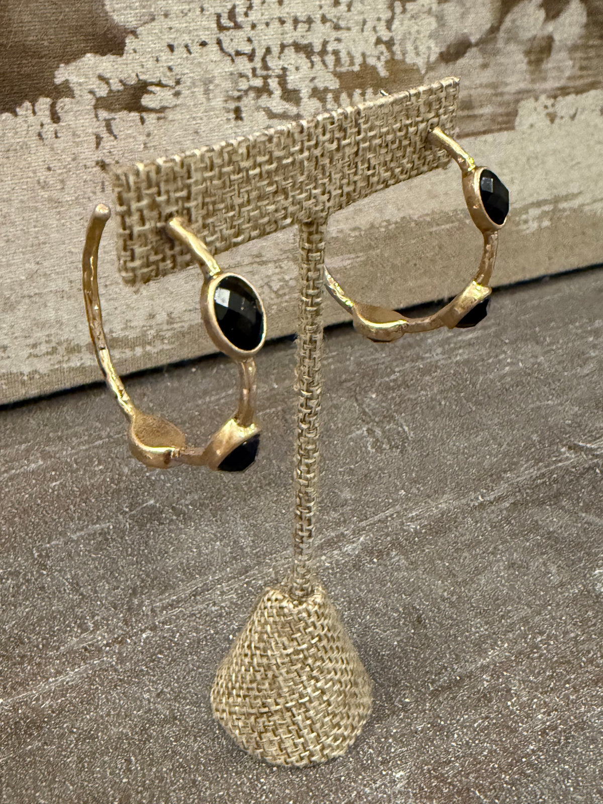 The Black Beauty Hoops