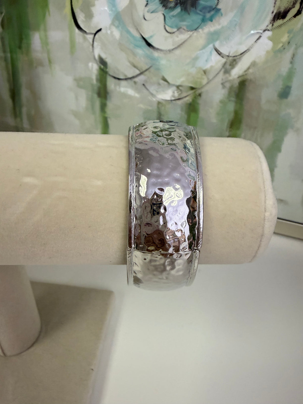 Hammered Stretch Bracelet