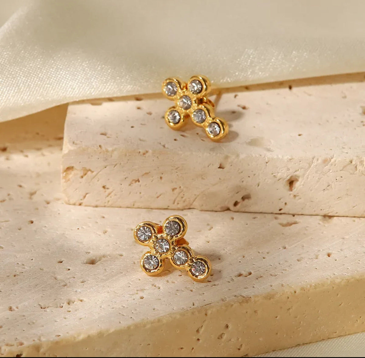 Cross My Heart Earrings