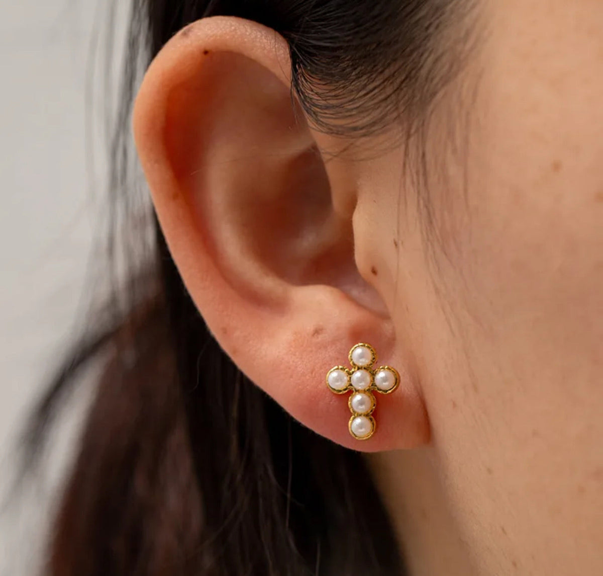 Cross My Heart Earrings