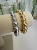 The Beaded Hinged Bracelet