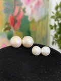 Puff Pearl Earrings