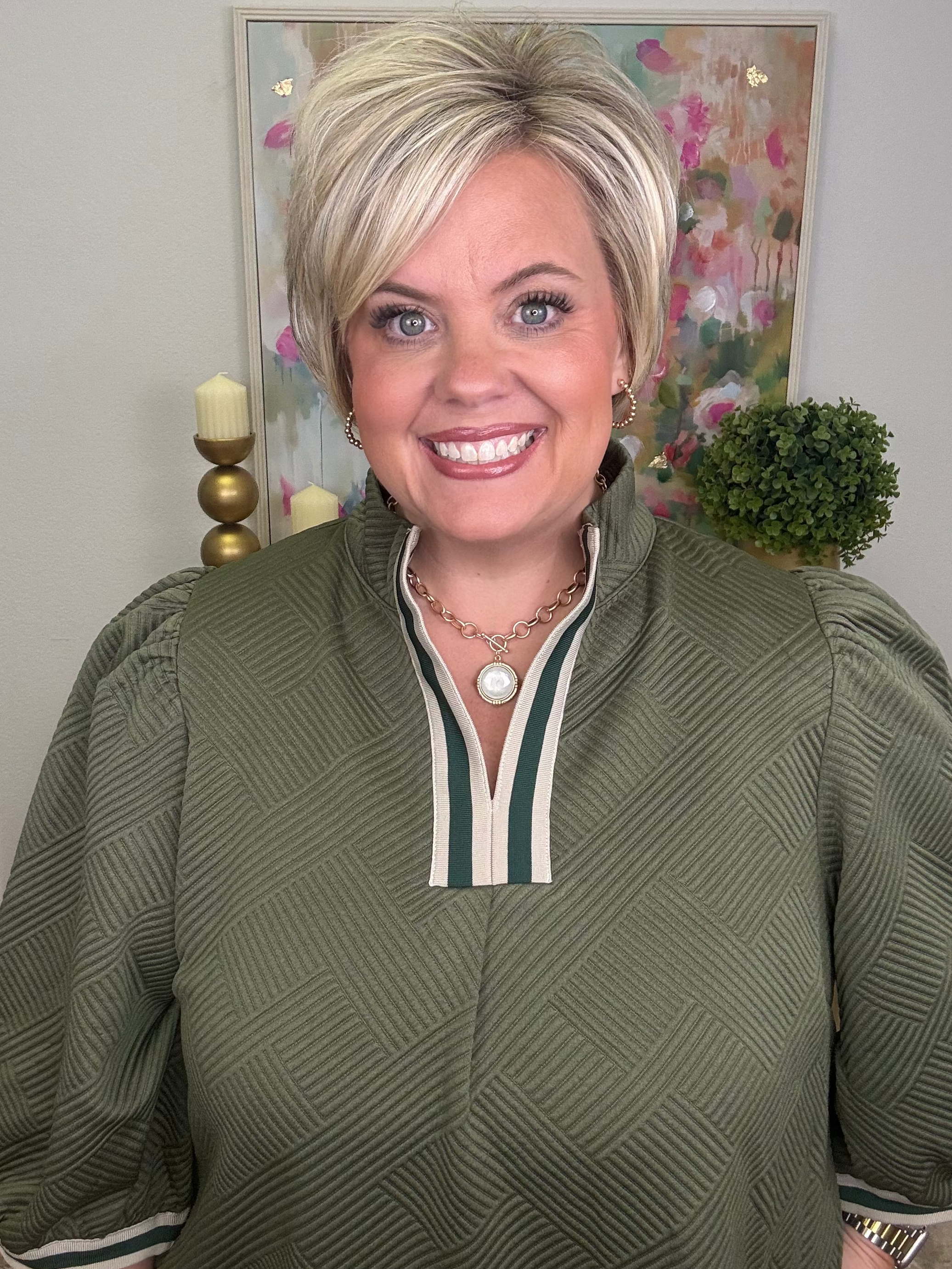 The Falling For You Dress (Olive)