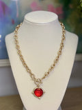 The Scarlett Statement Necklace