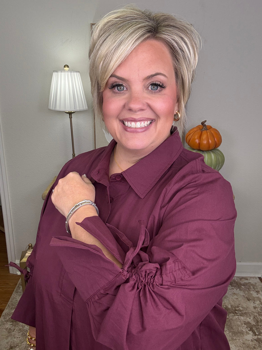 The Jolene Dress -Merlot