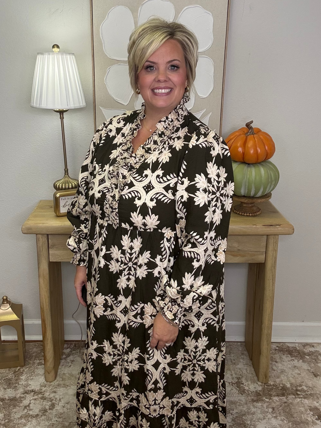 The Fall Boho Dress