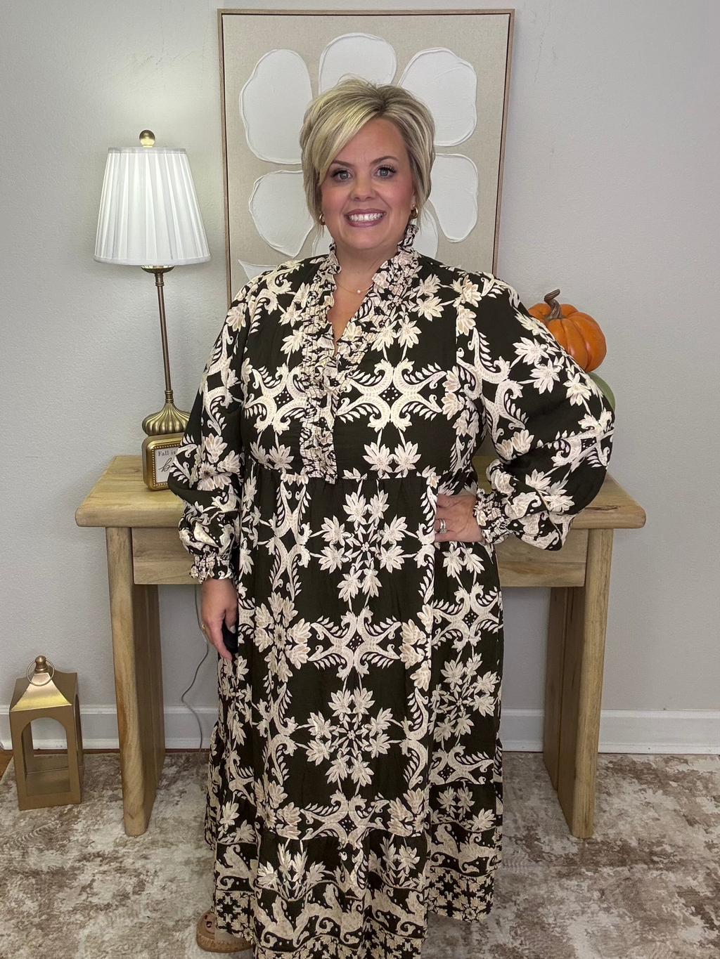 The Fall Boho Dress