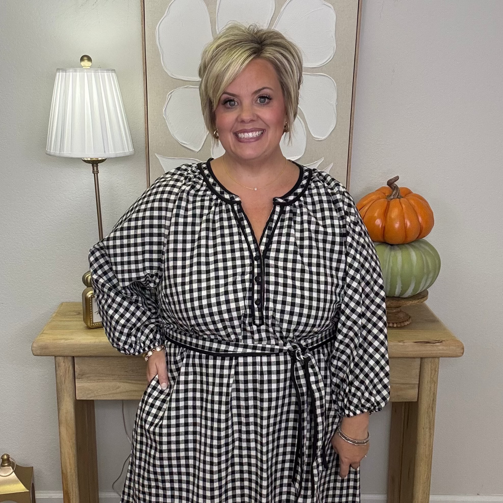 The Check Me out Dress