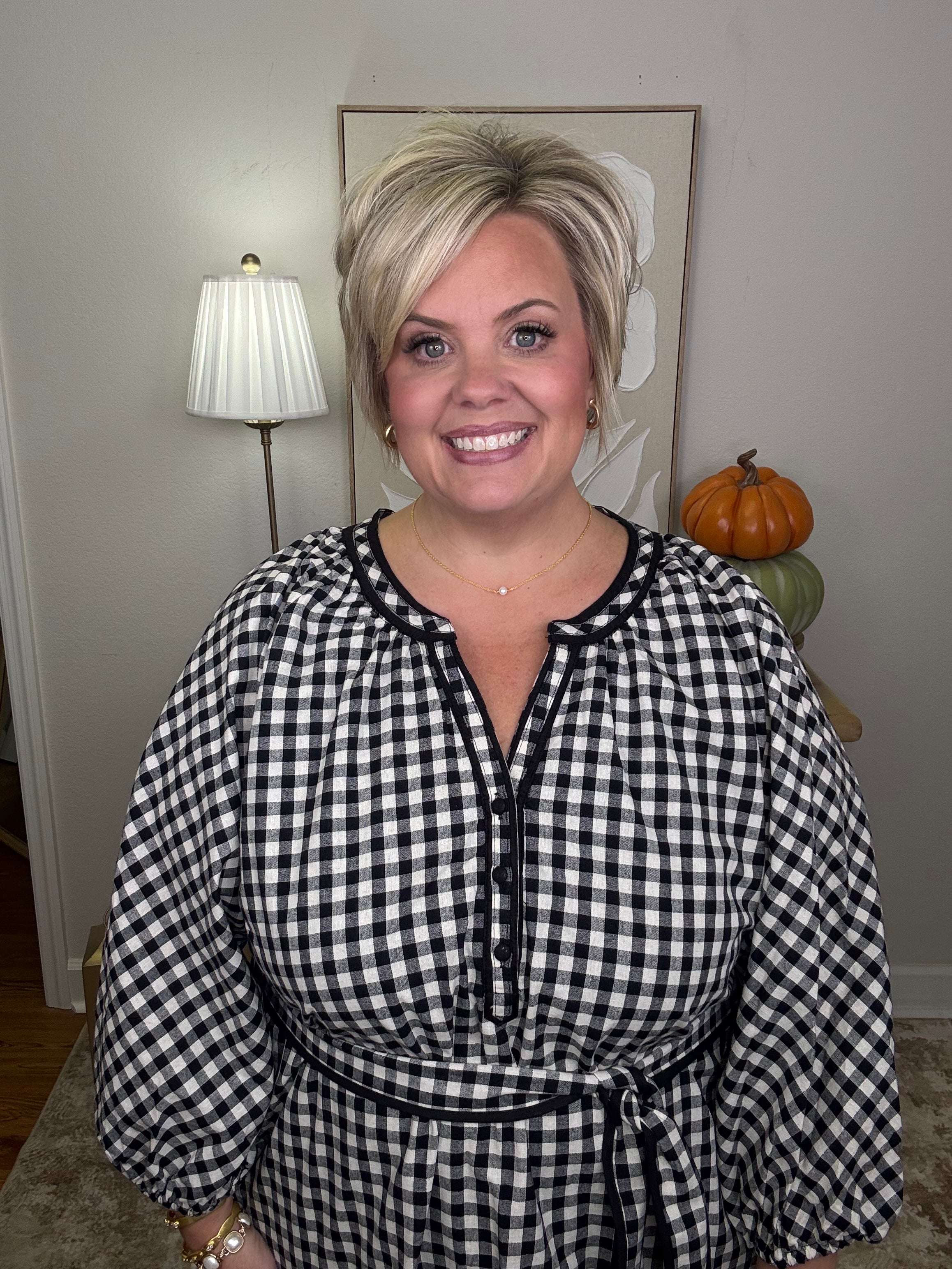 The Check Me out Dress