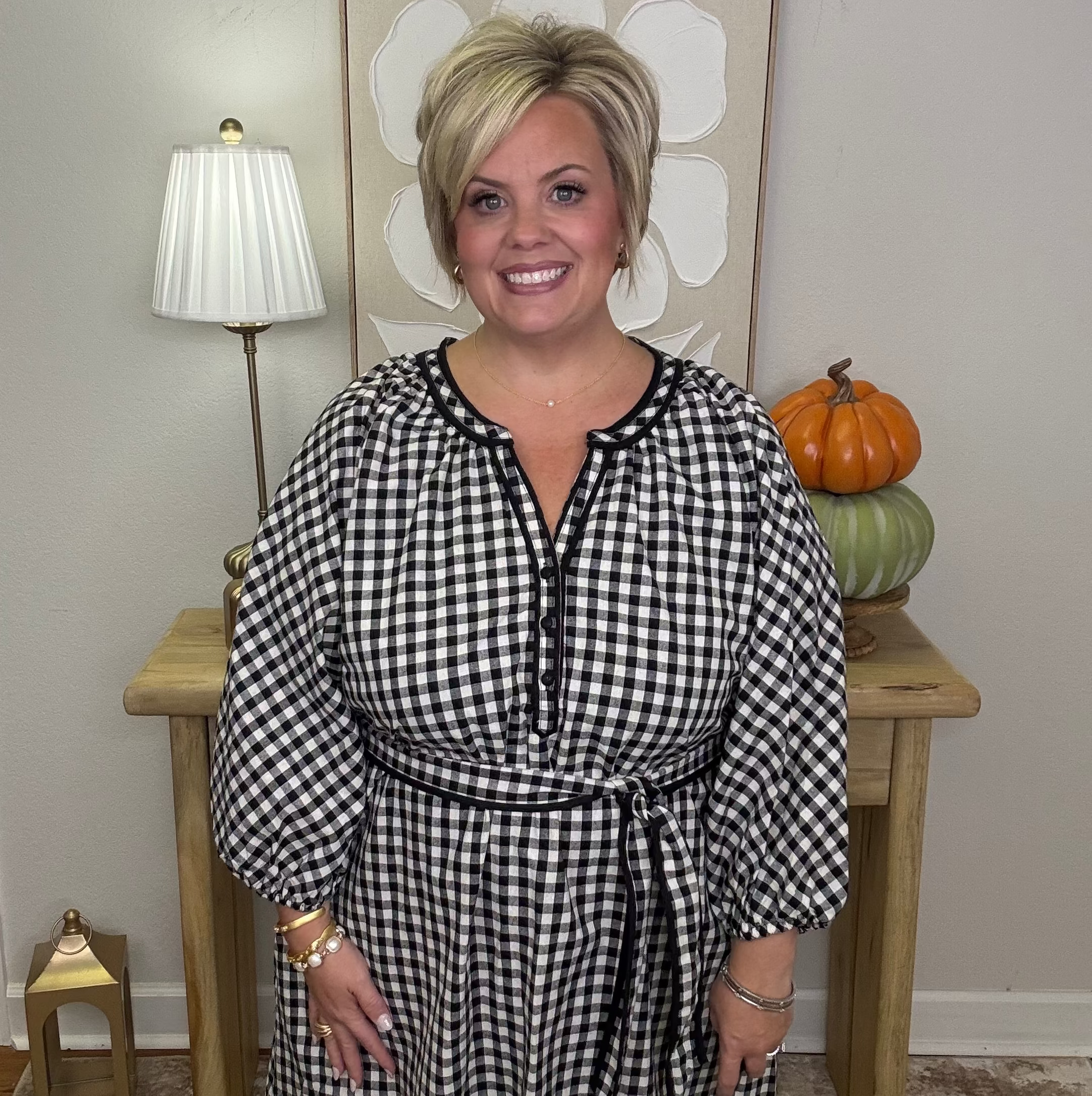 The Check Me out Dress