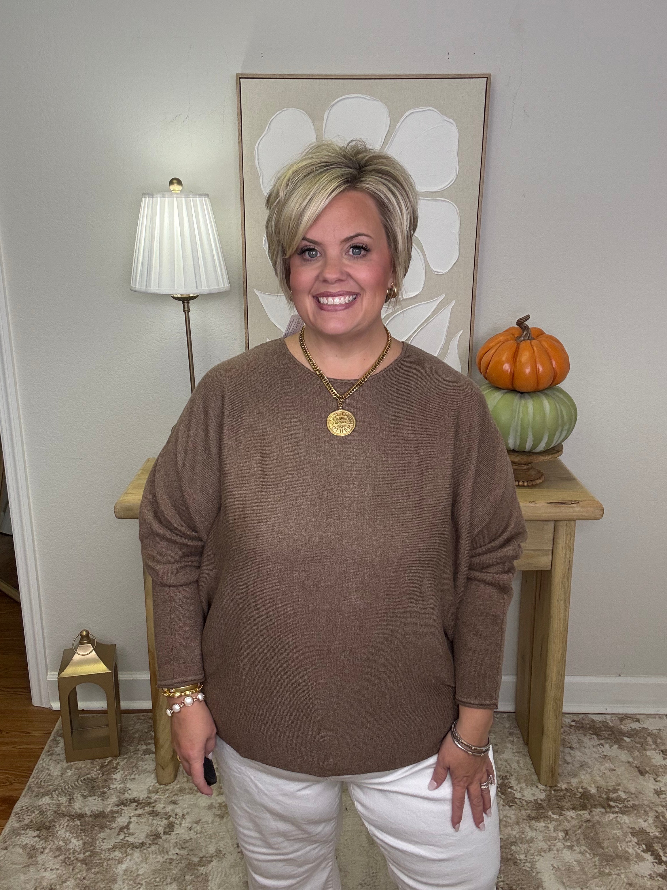 The Everything Sweater (Mocha)