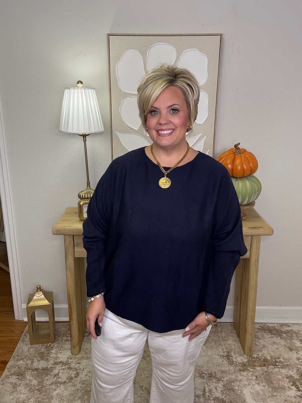 The Everything Sweater (Navy)