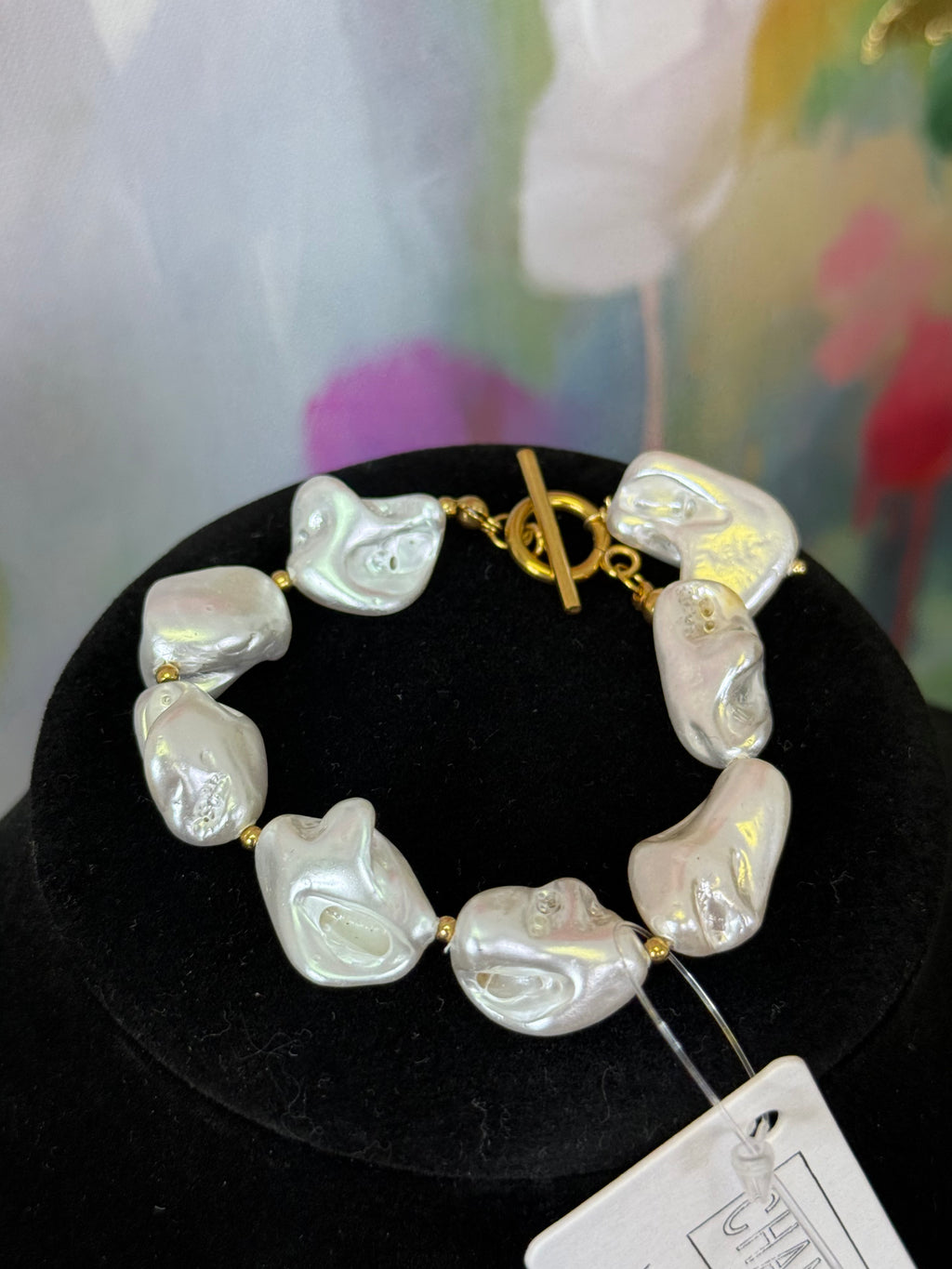 Chunky Pearl Bracelet