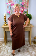 Mocha Midi Dress