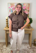 The Dottie Ruffle Top